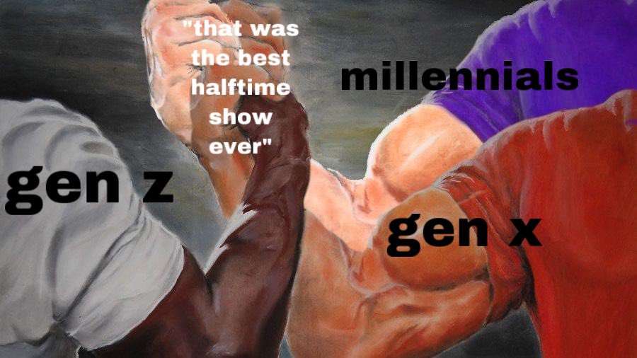coochieplier's tweet photo. the only thing we’ll ever agree on 
#SuperBowl #HalfTimeShow https://t.co/umJFIP8RoM
