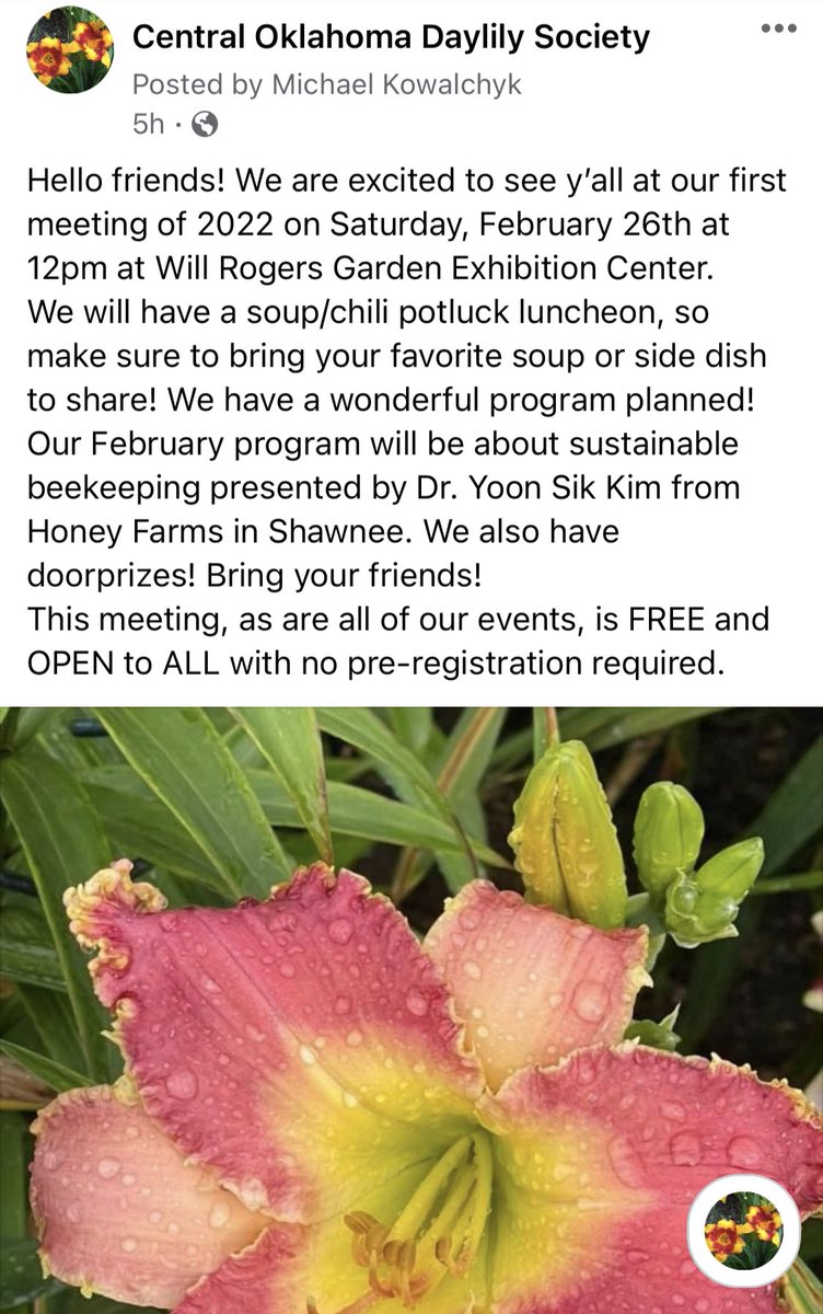 We are excited for our first meeting of 2022! We have a wonderful program planned! Free and open to all! Information below ⬇️ ⬇️⬇️⬇️