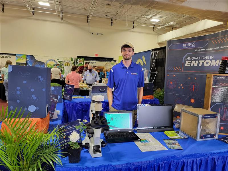 Billy Crow (@nematodeguy) on Twitter photo My awesome grad students <a href="/kammechris/">Christian Kammerer</a> and <a href="/LynheD/">Lynhe Demesyeux</a> manning the <a href="/UFEntomology/">UFEntomology</a> both at the Florida State Fair My awesome grad students <a href="/kammechris/">Christian Kammerer</a> and <a href="/LynheD/">Lynhe Demesyeux</a> manning the <a href="/UFEntomology/">UFEntomology</a> both at the Florida State Fair