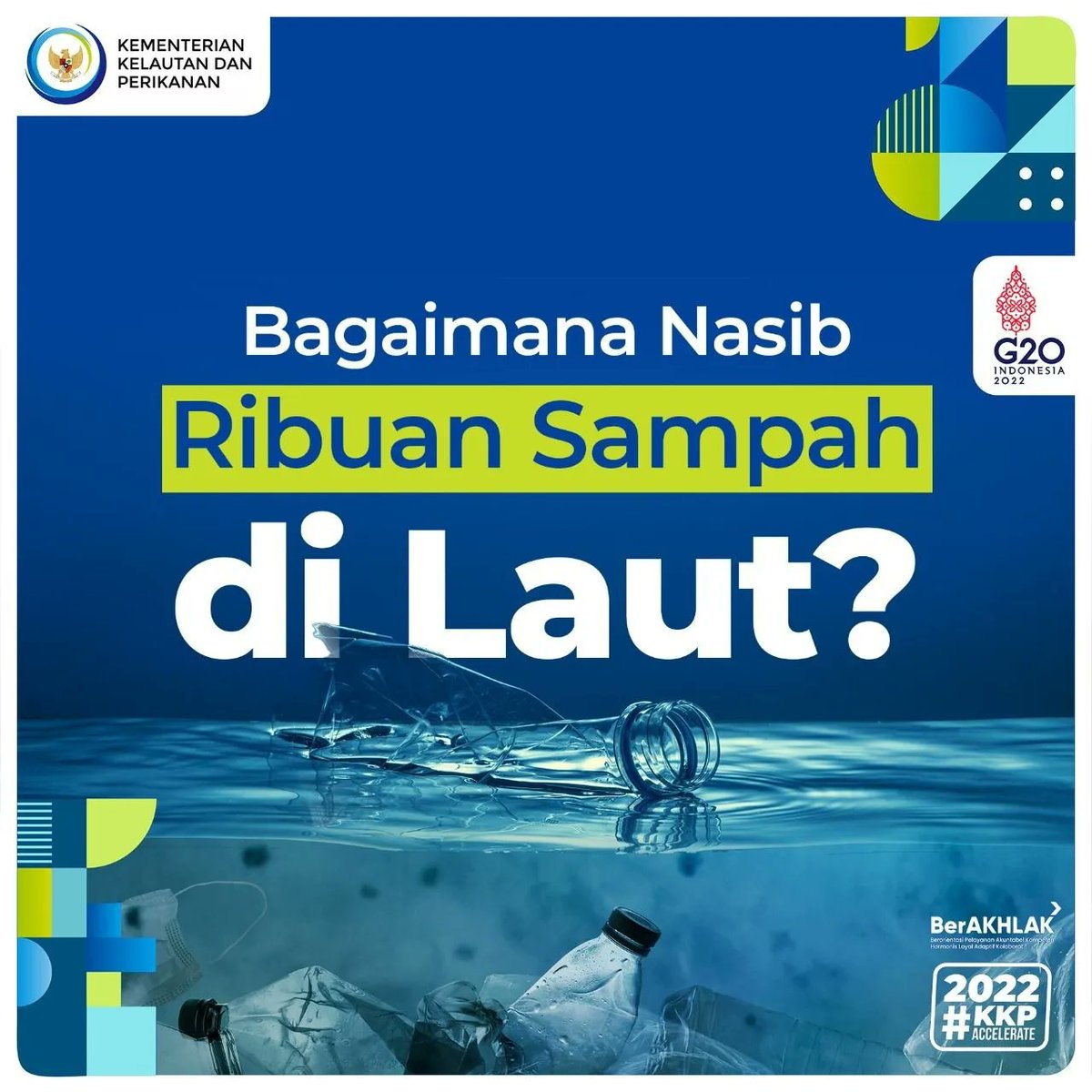 #SahabatBahari lagi dan lagi, mengurangi sampah di laut masih menjadi fokus utama yang perlu kita gerakkan demi menjaga kelestarian ekosistem laut dan mengantisipasi perubahan iklim. 

#LautIndonesiaBebasSampah #KKPAccelerate #SaktiWahyuTrenggono