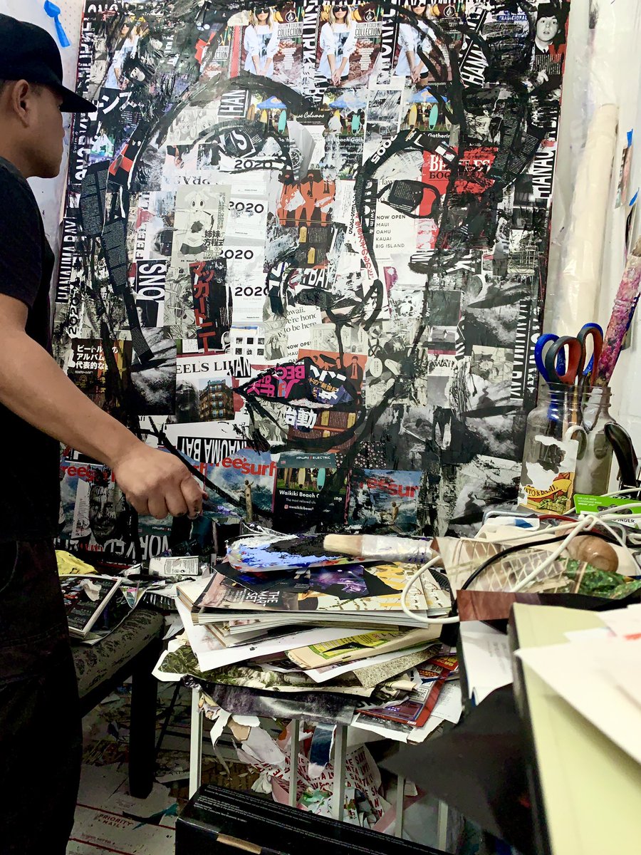 tragikphenom's tweet photo. Working on #SuperBowlLVI getting some art done. Should I mint this one? #NFTs #nftart #NFTCommunity #nftartist #nftcollectors https://t.co/SHWc525Nhk