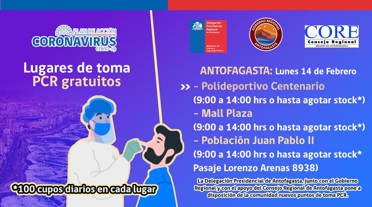 NuevoNorteFM1's tweet photo. Servicio de Utilidad Publica #covid_19 #Antofagasta https://t.co/dH1SeBtgmh