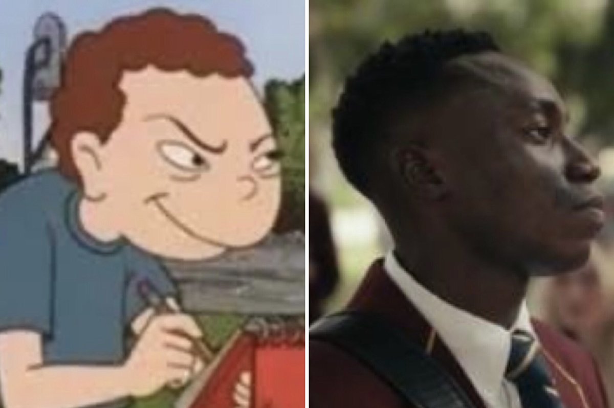lalatakeslife's tweet photo. Now that I’ve seen it, I can’t unsee it. And I hate their characters equally. 😂 #BelAir https://t.co/Cqsv1DvFEJ