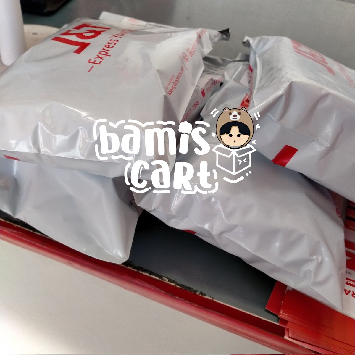hobiszen's tweet photo. 📎 — #lovebami updates! ☁️ 

shipped out four items today! these were the feb. 6 lapag <3 will send the tracking numbers via dms! 🥰 happy hearts day everyone 💫 https://t.co/jQ2bjpVNhZ