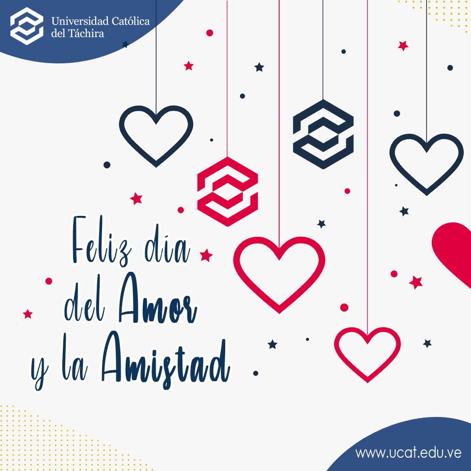 👉 Feliz día del Amor 😍 y la Amistad 🤗 

También es conocido como el día de #SanValentín, se ha utilizado para fomentar el cariño, el respeto y la solidaridad hacia los seres queridos. ❤⁣
⁣
🙏 "Padre, Te pido que bendigas a todos mis amigos" 👏⁣
⁣
#Ucat  #14Feb