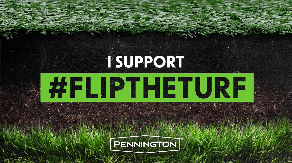 There’s nothing like playing on real grass like my home field in AZ. It’s better on our bodies (turf has 28% more non-contact lower body injuries) & better for the environment. Join me & @penningtonlawn & sign the #FlipTheTurf petition! change.org/fliptheturf #PenningtonPartner