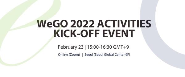 WeGovOrg's tweet photo. As we delve into the third year of the pandemic, WeGO is planning more activities than ever to embrace inclusivity and promote people-centered smart cities. 

Want to learn more?

Join us on Feb 23 to kick-off 2022 with WeGO!

More details 🔗 https://t.co/Zl1VoUQ5jh https://t.co/xpAFBkac1A