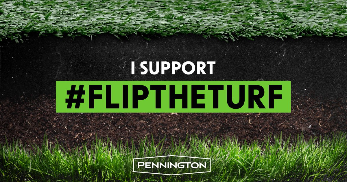 No more turf fields! Natural grass only! Artificial turf had 28% more non-contact lower body player injuries than real grass. That’s a fact! 

Sign the @penningtonlawn #FlipTheTurf petition with me to get the ball rolling: change.org/fliptheturf #penningtonpartner
