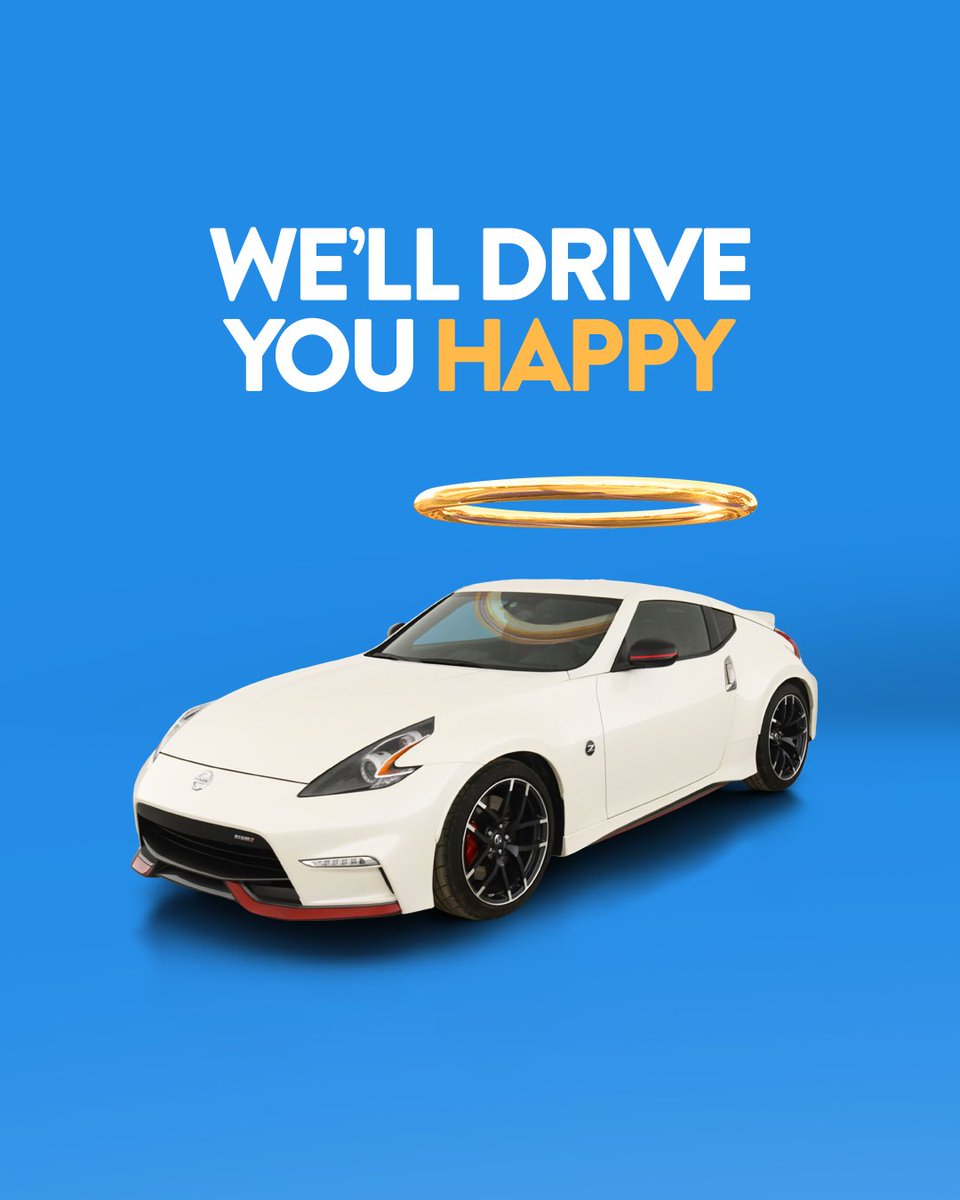 Carvana's tweet image. Was it the thrills, stars, #Nissan or one liners that drove you happy? 🔥🥸 RT for a chance to win a prize that’ll #DriveYouHappy. #CarvanaSweepstakes. With thousands of cars online, find one that drives you happy. No Pur Nec, U.S. 18+, Ends 02/14. Rules: bit.ly/WDYHGDG