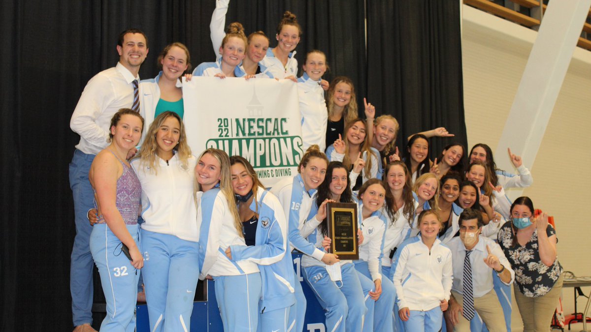 NESCAC's tweet image. WSD 🏆 | @TuftsAthletics is the 2022 NESCAC Champion! 

1️⃣ Tufts, 1809
2️⃣ Williams, 1758.5
3️⃣ Amherst, 1136
4️⃣ Bates, 1020
5️⃣ Bowdoin, 877.5
6️⃣ Middlebury, 811
7️⃣ Conn. College, 753
8️⃣ Colby, 566.5
9️⃣ Wesleyan, 534.5
1️⃣0️⃣ Trinity, 497
1️⃣1️⃣ Hamilton, 467