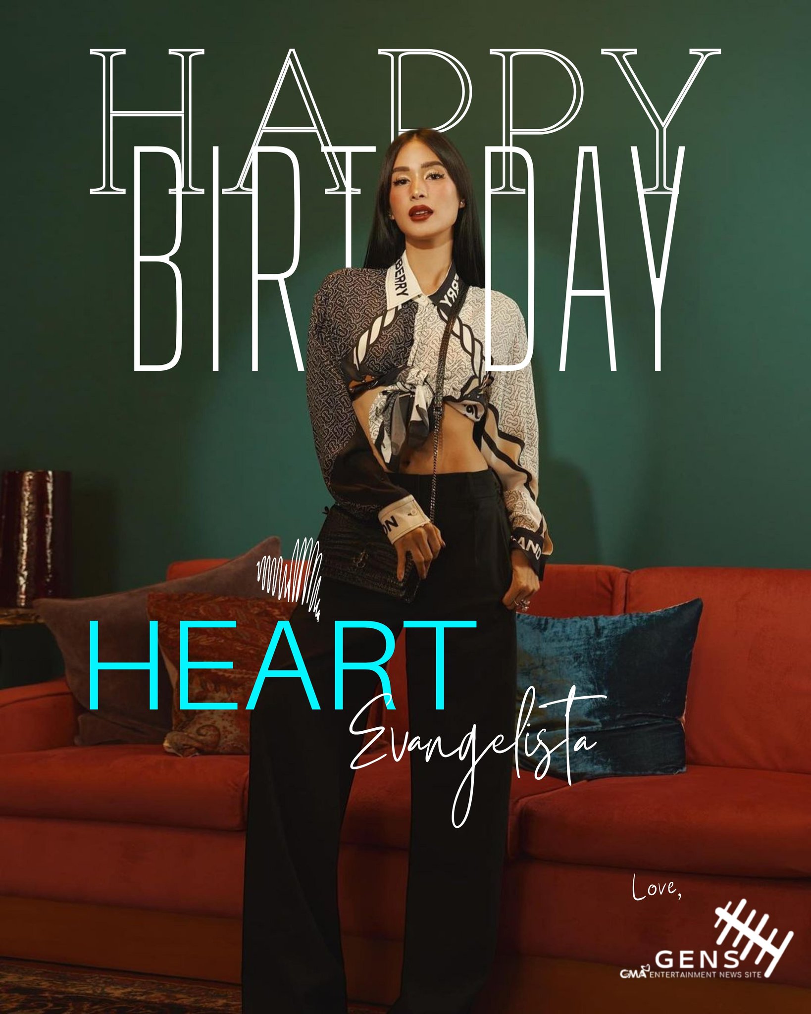 Happy Birthday, Queen of Creative Collaborations Heart Evangelista!   Cheers,    