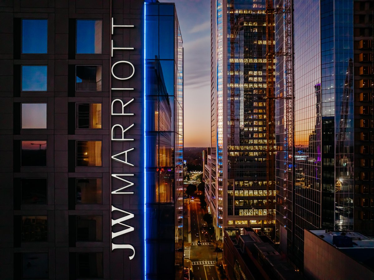 Some nights, the look of city lights is just the thing to lift our spirits. #Charlotte
