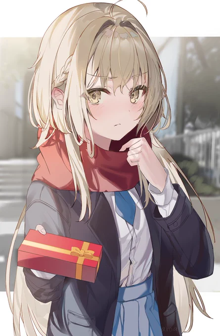 『...義理チョコだから』 