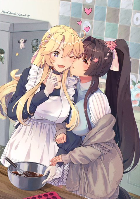 大和❤️Iowa
艦これ 