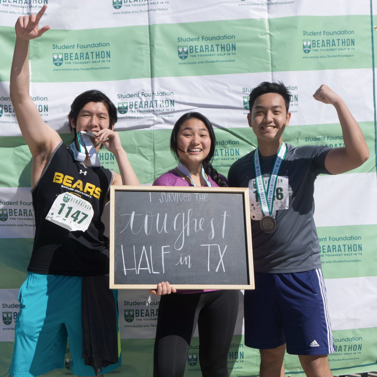 TheBearathon's tweet photo. Have you heard about the “Toughest Half in Texas” and the Sic ‘Em 6K?!  Check out the Bearathon website to register and learn more about our races! https://t.co/JpEEw3YgLv