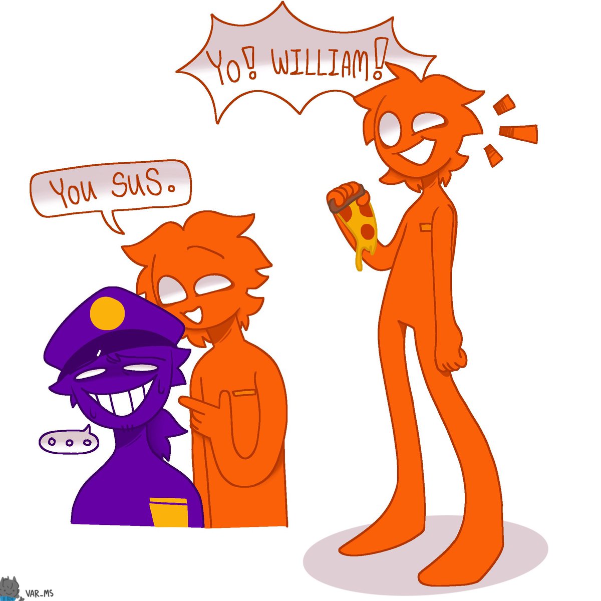 Orange guy #FNAF #Williamafton #orangeguy.