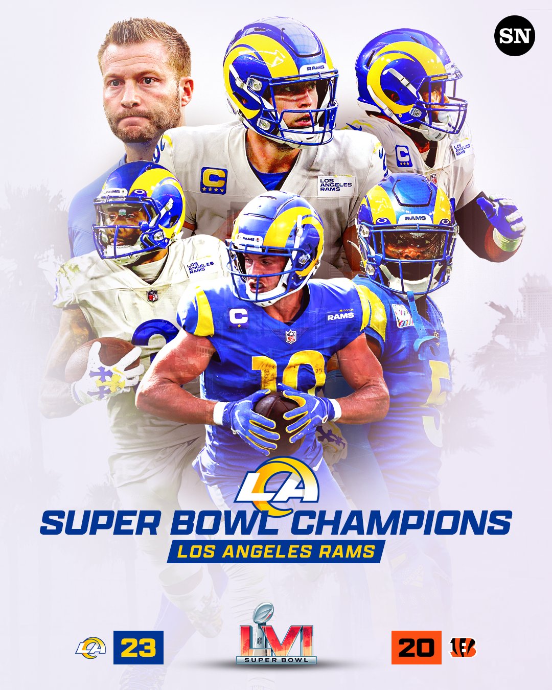 The Sporting News on X: 'The Los Angeles Rams are your Super Bowl