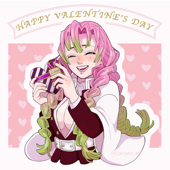 onitaro | オニタローさんがTwitterに投稿した甘露寺蜜璃(鬼滅の刃)のイラスト。