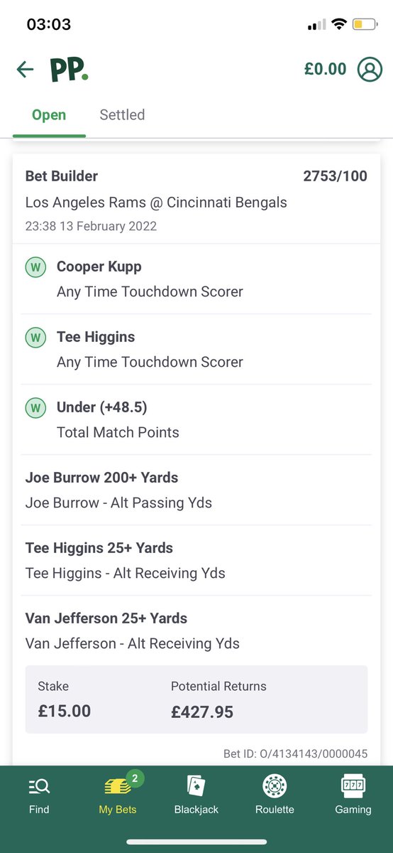gamesgonesoft's tweet photo. @PFF_Sam Stafford knew I’d slagged him off a bit. If he’d just hit Jefferson in the ends zone… https://t.co/U8aKGOtjwK