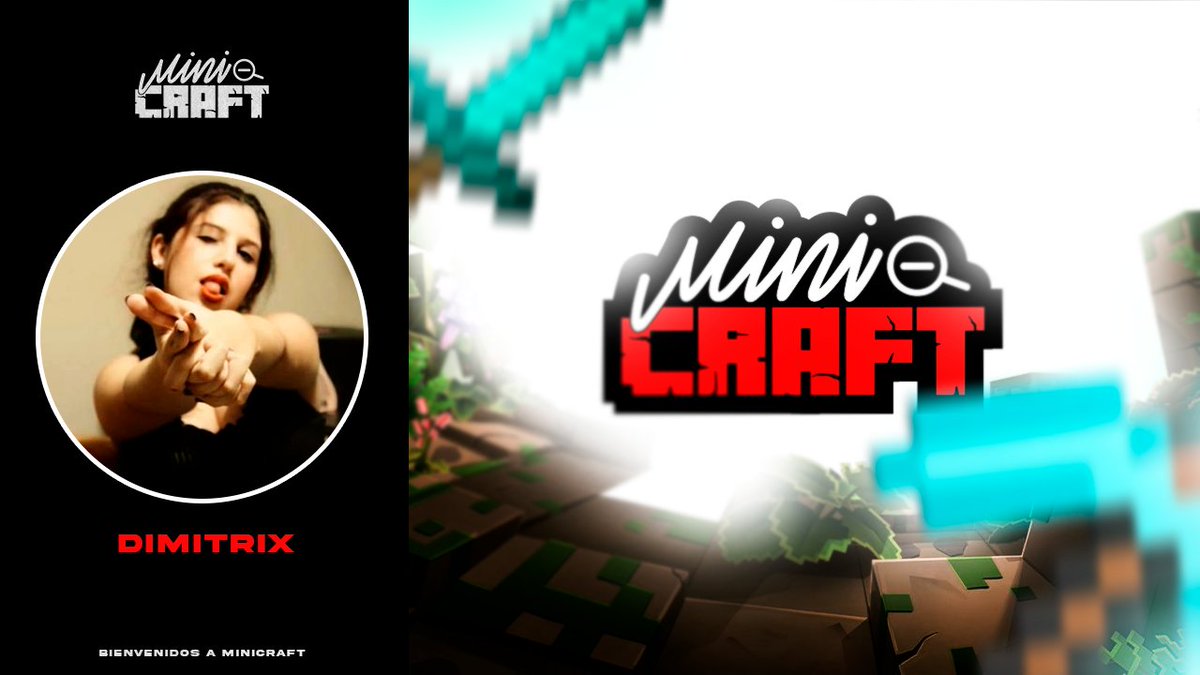 MiniCraft_SMP's tweet image. La segunda persona en llegar!
Denle la bienvenida a @dimitrix910!