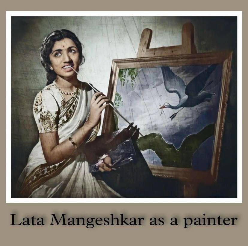 Latadidi.

She did paintings,also