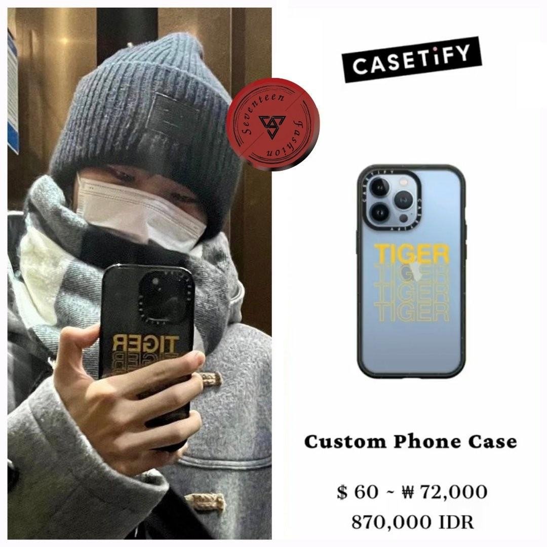 Love Money Fame Seventeen Casetify Sign Up Mingyu Used IPhone 13