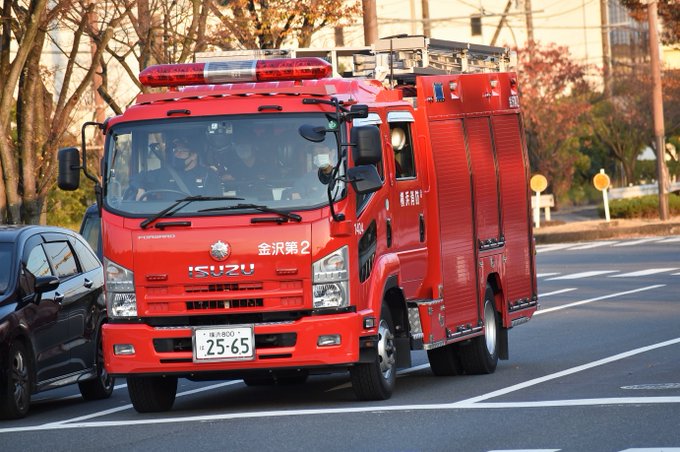 消防車のtwitterイラスト検索結果