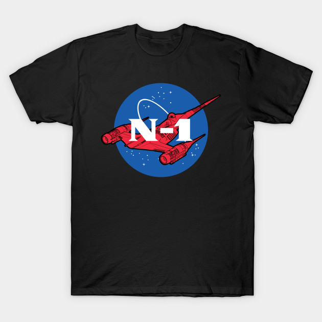 Starfighter Space Agency T-Shirt - theshirtlist.com/starfighter-sp… N-1 Starfighter T-Shirt for just $13! #BoggsNicolas #Movie #N1Starfighter #NASA #Parody #StarWars #TheBookOfBobaFett #TV