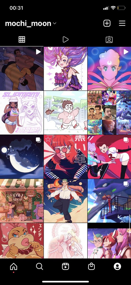 Se quiser ver só minhas ilustrações você pode me encontrar também no Instagram ✨
@/mochj_moon