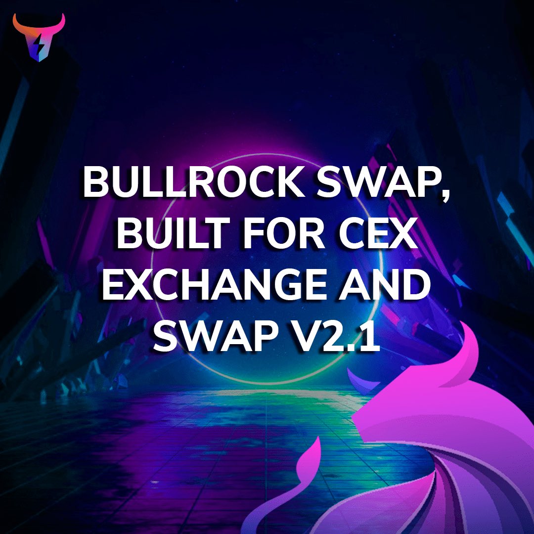 BullRockSwap's tweet photo. Have you thought about the future? 🤔

That's why we created this Ecosystem. 😉 Get your BLRS and BNBull on top level Exchanges. 

Let's keep growing together! 🤩 https://t.co/Z9tquD9I6Z