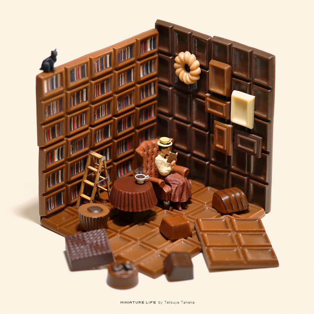 「#チョコレート #Chocolate 
#バレンタインデー #Valentine」|Tatsuya Tanaka 田中達也のイラスト