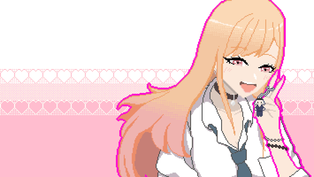 soulicdos's tweet photo. So lovely Marin
#pixelart #ドット絵 #MyDressUpDarling #着せ恋 #その着せ替え人形は恋をする #marinkitagawa https://t.co/XVNO4irCnw