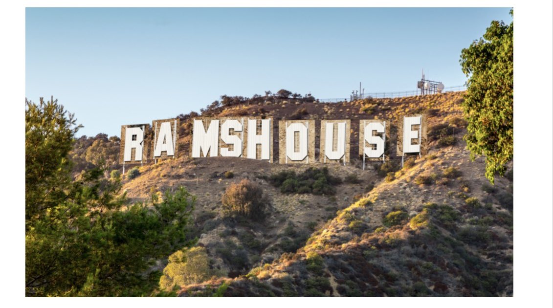 hollywood sign rams