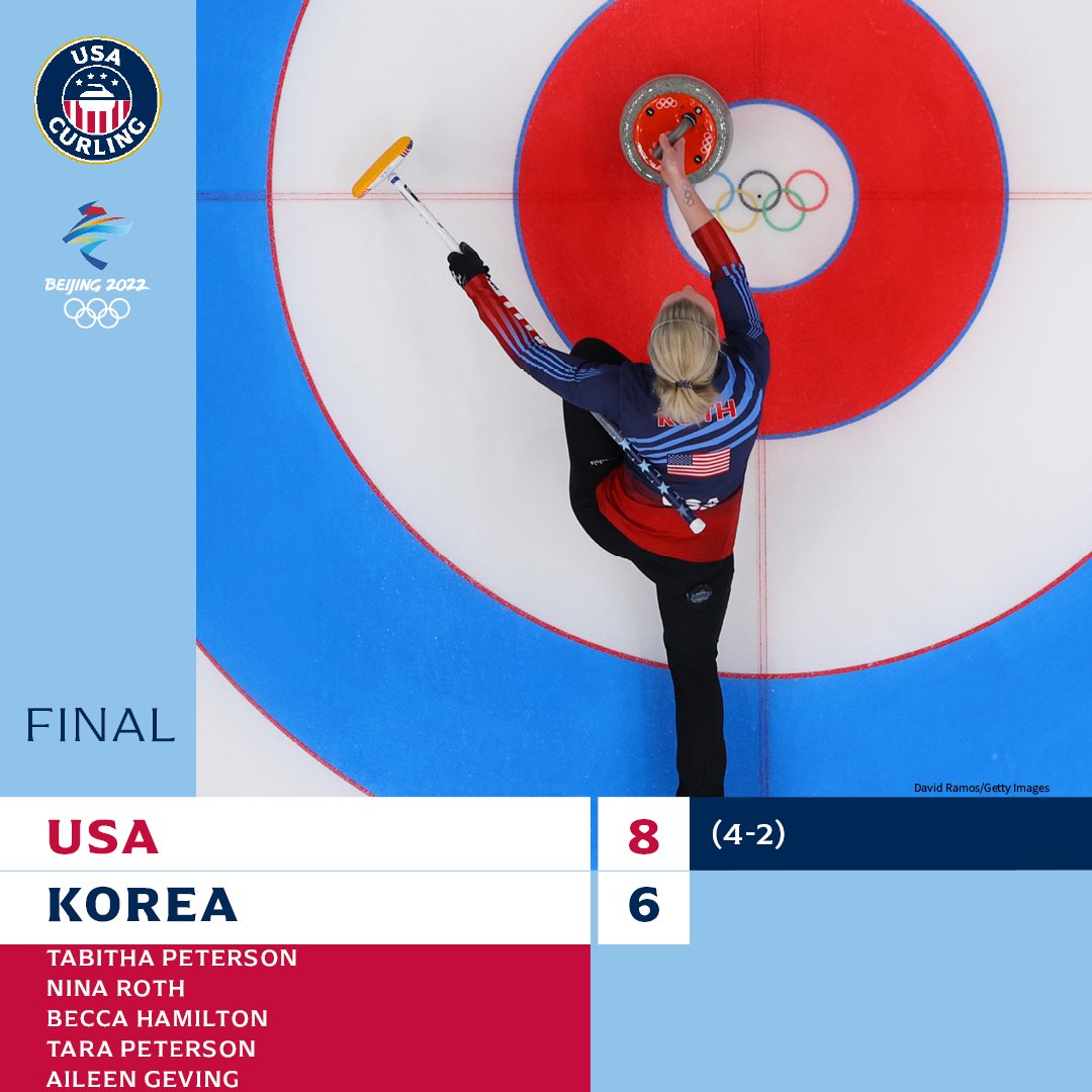 🥌 SOLID. 

#usacurling | <a href="/TeamUSA/">Team USA</a> | <a href="/TeamPetersonUSA/">Team Peterson</a>