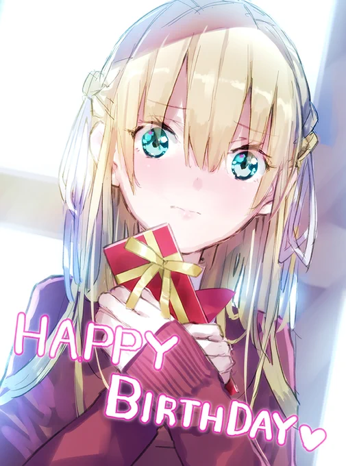 バレンタイン🎁
ハッピーバースデイ🍰🎂

#ヘブバン 