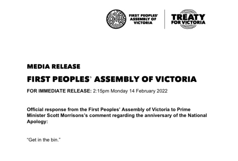 First Peoples' Assembly of Victoria tweet media