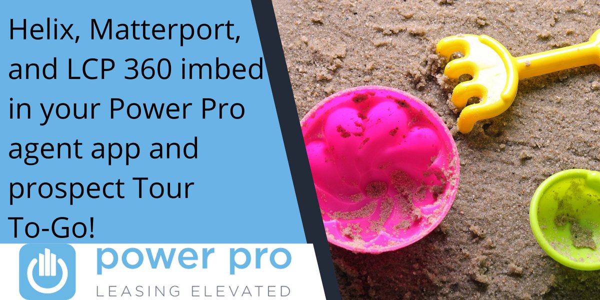 PowerProLeasing's tweet image. Power Pro plays nice in the sandbox! Helix, Matterport, and LCP 360 are integrated into Power Pro! #LeasingElevated #IntegrationMatters
