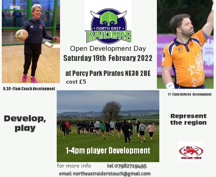 Who is coming along to our next Open development day?

The day will cover Coaching development,  referee development &amp; player development. 

Complete the expression of interest form below if you are attending 

docs.google.com/forms/d/e/1FAI…
#englandtouch #touchrugby #rfl