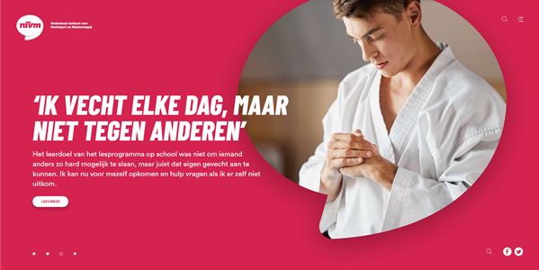 ONZE NIEUWE WEBSITE IS LIVE
Met trots laten we weten dat sinds deze week onze nieuwe site te bezoeken is. Met dank aan #lawine en <a href="/nickdekruijk/">Nick de Kruijk</a> voor hun mooie werk! 
Wees welkom op nivm.nl.