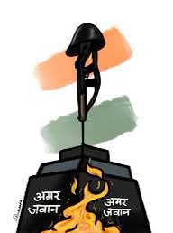 Pradeepchavda's tweet photo. Our heroes may have left the world on that Black Day, but they will always remain immortal in the country’s heart!  Sahido ki chitao par lagenge har baras mele..watan par mitne valo ka yahi akhiri nishan hoga..Jay Hind…Jay hind ki sena🇮🇳🇮🇳 #PulwamaAttack #BlackDayofIndia https://t.co/nbEylCrAyI