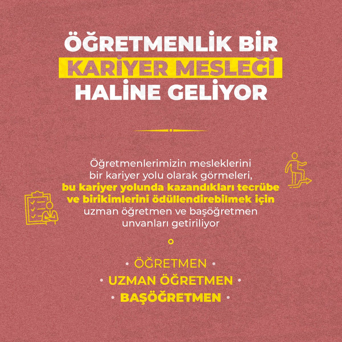 Öğretmenlik Bir Kariyer Mesleği Hâline Geliyor

#60YıllıkÖzlemSonaErdi