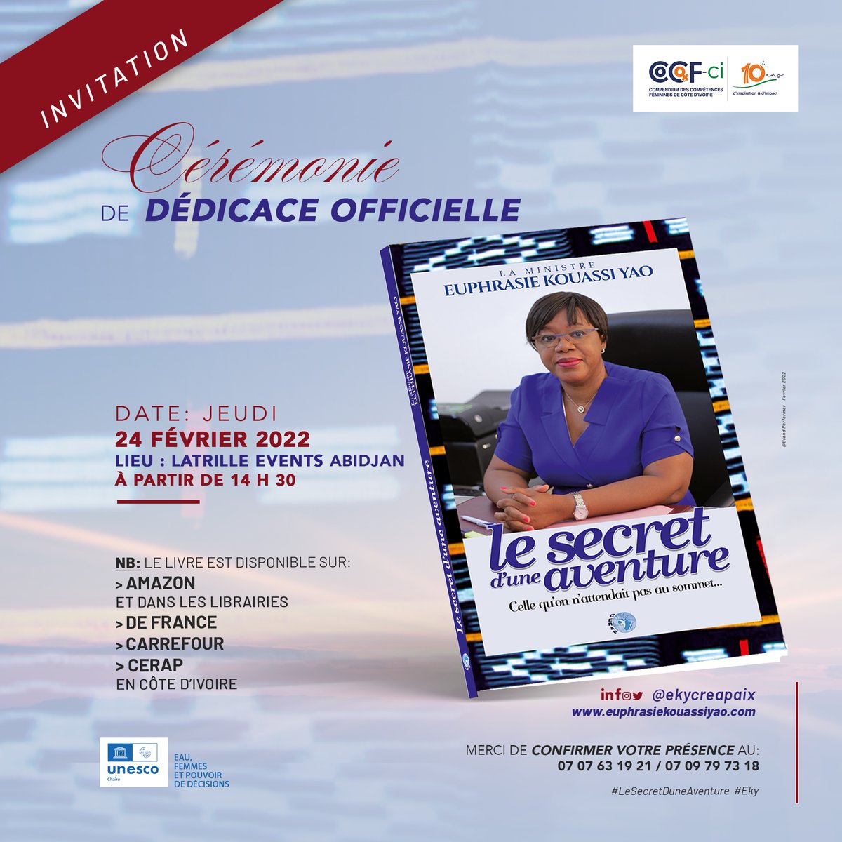 Chaire UNESCO Eau, Femmes et Pouvoir de Décisions tweet media