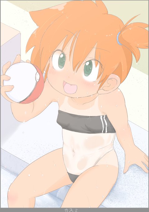 例の水着とカスミ 