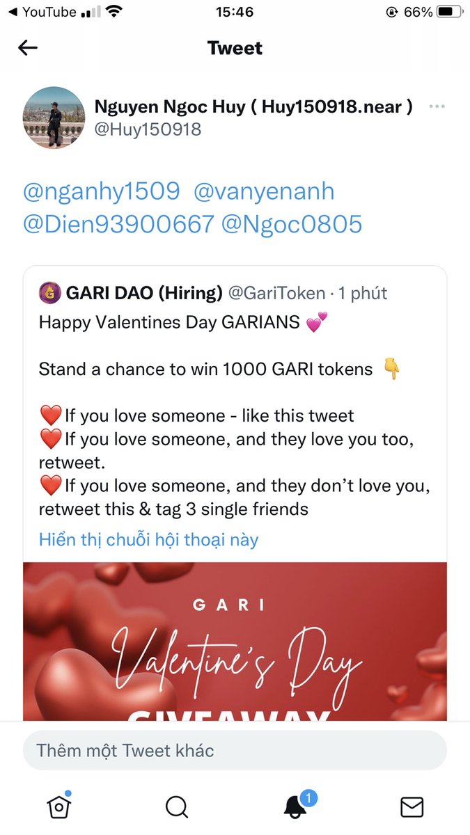 Huy150918's tweet photo. @GariToken I’m waitting :^^ https://t.co/5yUwFZKnGt