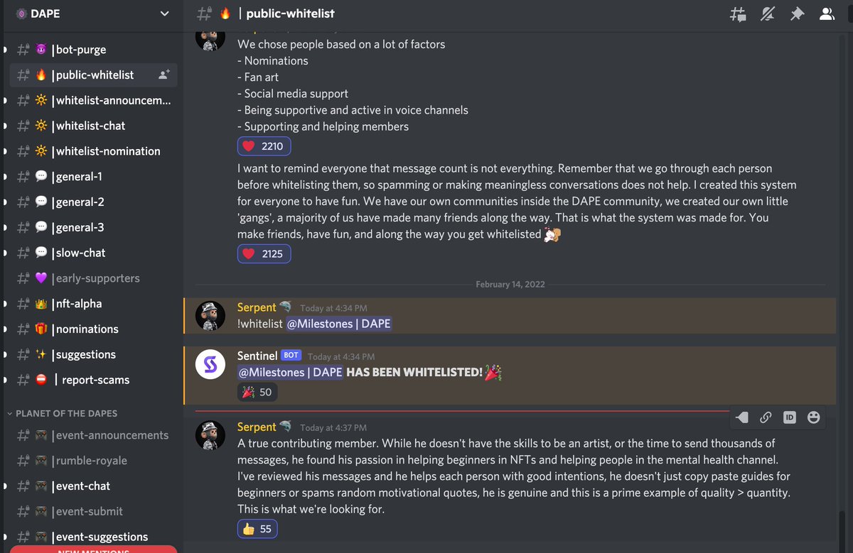Milestones_NFT (@milestones_nft) on Twitter photo <a href="/dapenft/">DAPE: Reborn</a> I have no words, some tears and lots of gratitude for NOT only the WL but the special shout out by @SerpentAU DAPE has a Fan for Life. Thank you for showing me good people can win in the space. Incredibly blessed and stoked. #DAPE <a href="/dapenft/">DAPE: Reborn</a> I have no words, some tears and lots of gratitude for NOT only the WL but the special shout out by @SerpentAU DAPE has a Fan for Life. Thank you for showing me good people can win in the space. Incredibly blessed and stoked. #DAPE