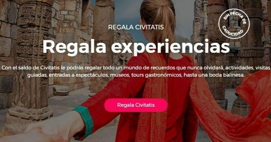 Hoy en #SanValentin, regala experiencias ! 
Con el saldo de Civitatis le podrás regalar todo un mundo de recuerdos que nunca olvidará, actividades, visitas guiadas, entradas a espectáculos, museos, tours gastronómicos, hasta una boda balinesa.

Ingresa a …