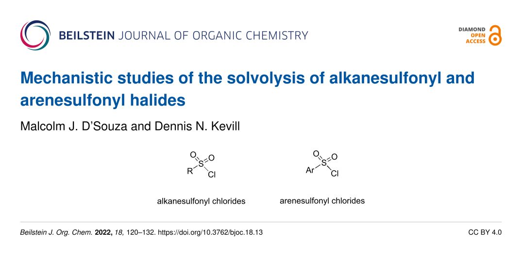 This review focuses on the application of the extended Grunwald–Winstein equation &amp; kinetic solvent isotope effects to the #solvolysis reactions.
#MechanisticStudies 

<a href="/UDelaware/">Univ. of Delaware</a> &amp; <a href="/NIUlive/">NIU</a> 

🔗 beilstein-journals.org/bjoc/articles/…

#DiamondOpenAccess 💎🔓 #BJOC – FREE for authors &amp; readers!