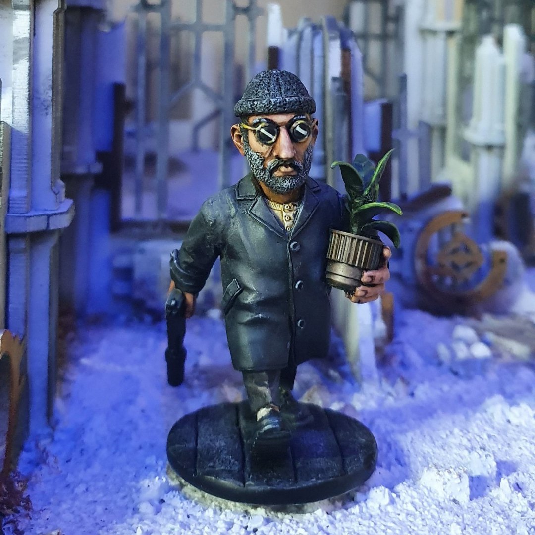 Leon. Painting from the Invul club

Material: Resin
Scale: 54 mm

The miniature is sold disassembled and unpainted. You can order the paint additionally.

Buy a miniature: scalebro.com/miniatures/car…

#miniatures #paintingmodels #minis #miniaturespainting… t2p.pw/UiAbQvdCPs