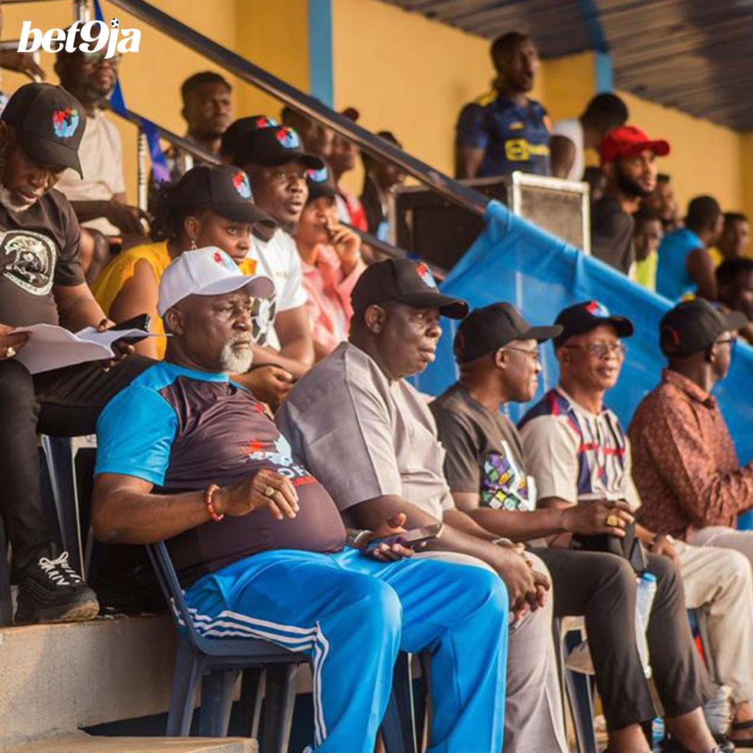 Some images from the opening match of the Delta State football League that took place yesterday, a tournament proudly sponsored by bet9ja as part of our mission to support grassroot football. Delta State FA executives and Bet9ja Agents were in attendance to grace the occasion.