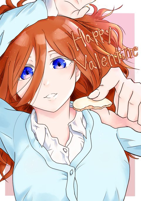 めもさんがTwitterに投稿した中野三玖(五等分の花嫁)のイラスト。